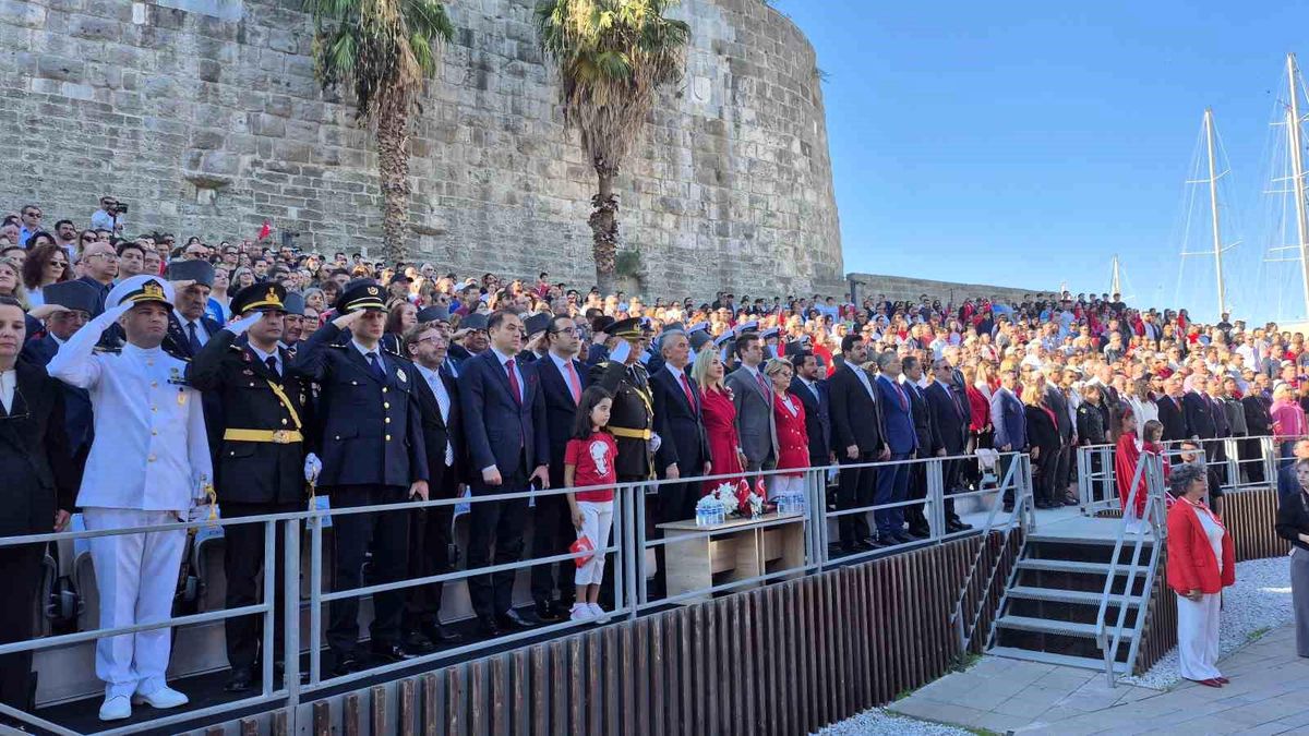 Bodrum\'da Cumhuriyet Bayramı Coşkusu