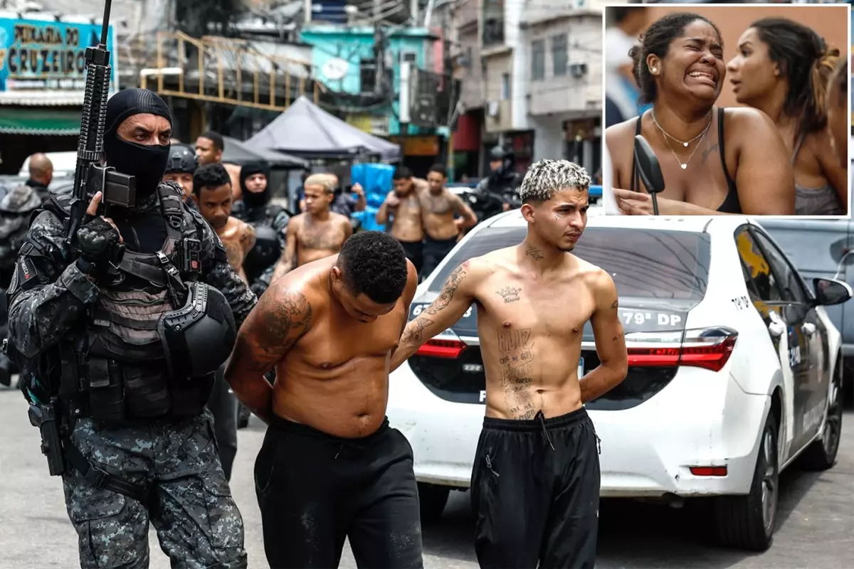 Brezilya\'da tarihin en büyük operasyonu! 4\'ü polis 60 kişi hayatını kaybetti