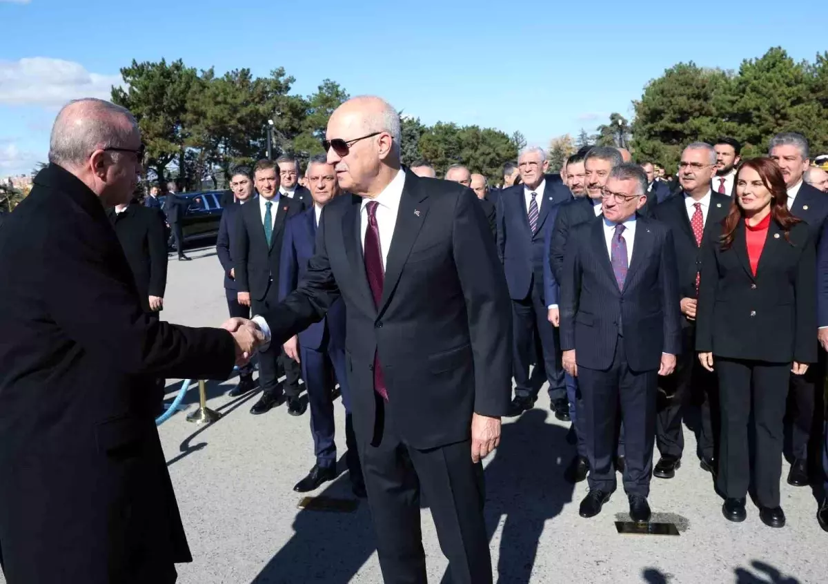 Cumhuriyet Bayramı\'nda Anıtkabir Ziyareti