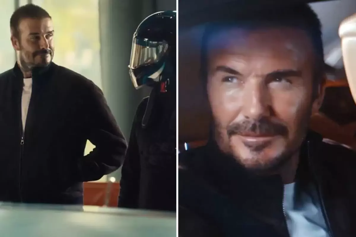 David Beckham ve Hande Erçel, aynı reklam filminde