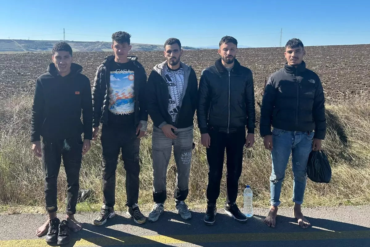 Edirne\'de 23 Kaçak Göçmen Yakalandı