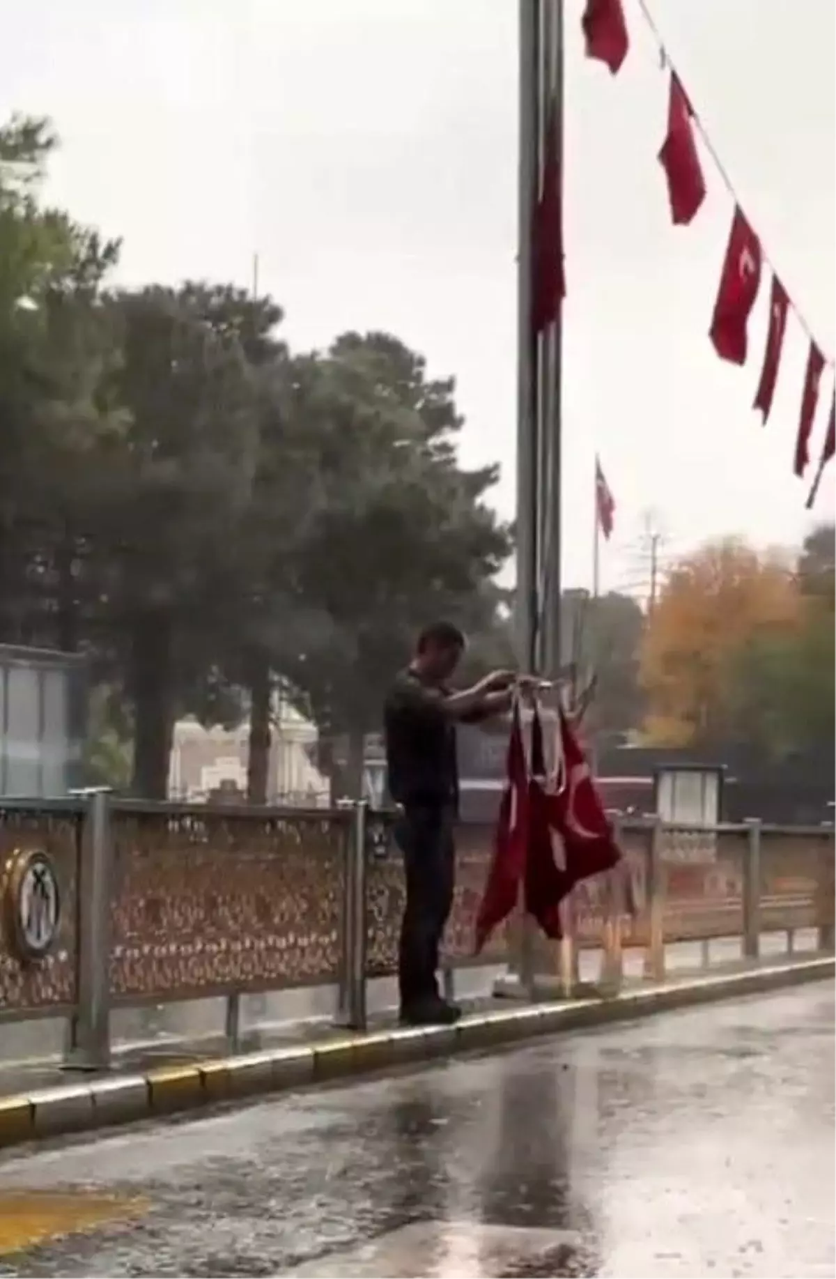 Erzincan\'da Bayrak Duyarlılığı