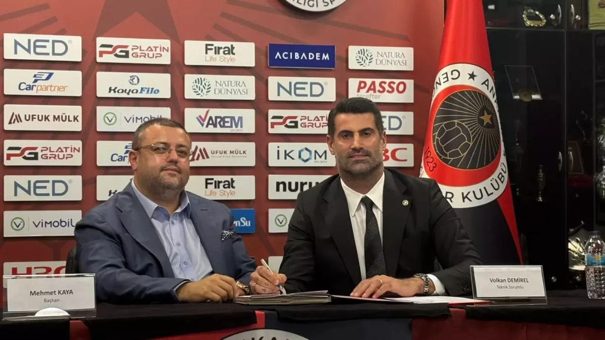 Gençlerbirliği\'nde Volkan Demirel Dönemi Başladı