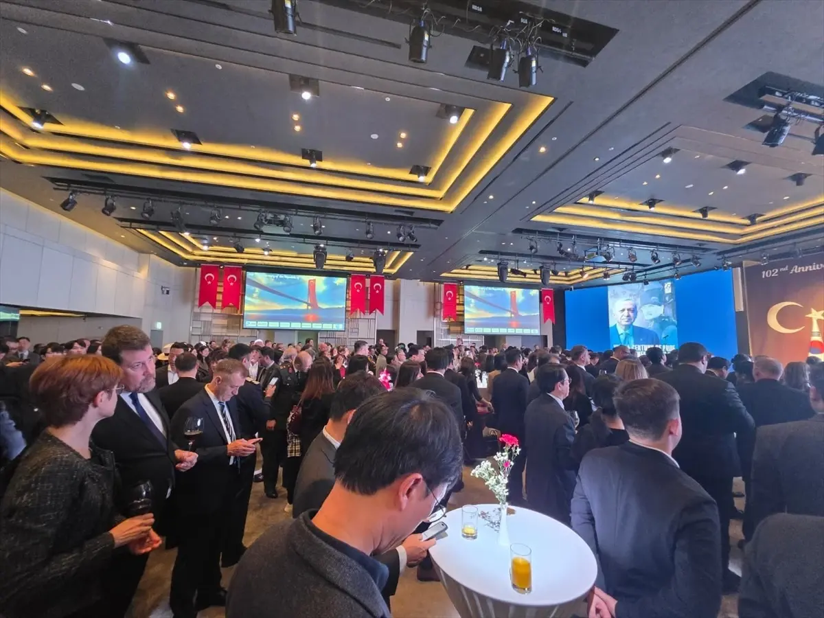 Güney Kore\'nin başkenti Seul\'de 29 Ekim Cumhuriyet Bayramı kutlandı