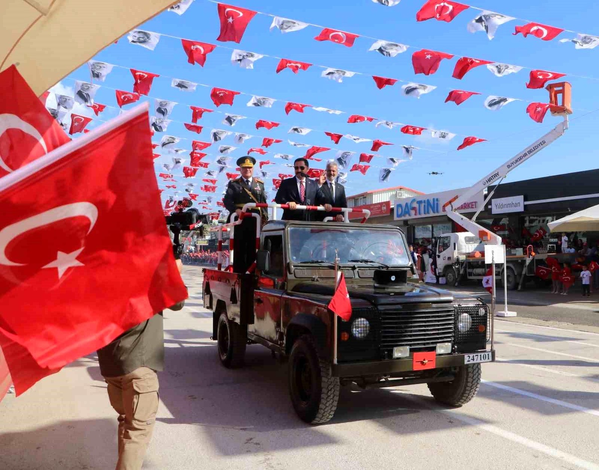 Hatay\'da 29 Ekim Cumhuriyet Bayramı Coşkuyla Kutlandı