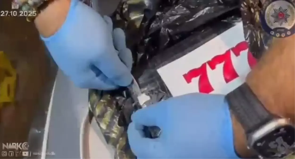 Hatay\'da Uyuşturucu Operasyonu