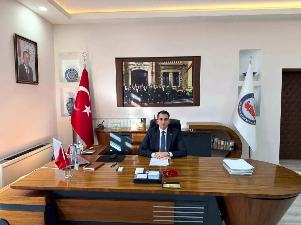 Erkan Atam Hisarcık Kaymakamı Oldu