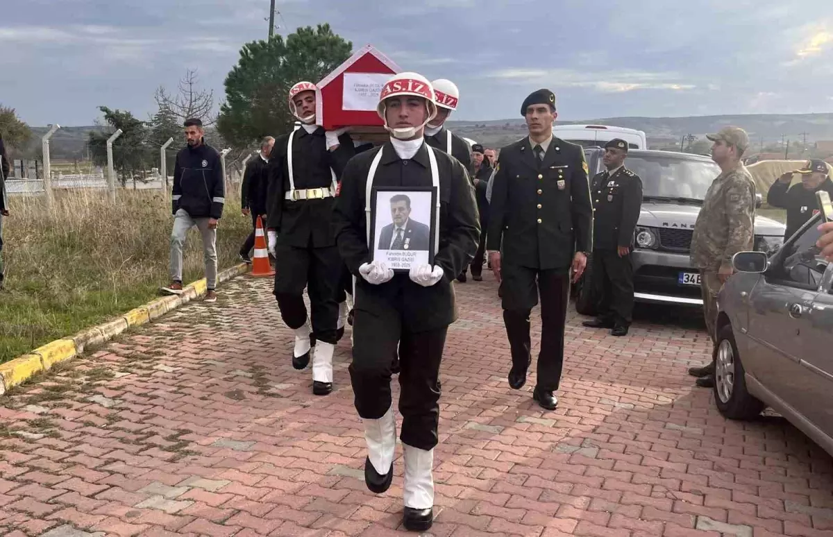 Kıbrıs Gazisi Fahrettin Budur Son Yolculuğuna Uğurlandı