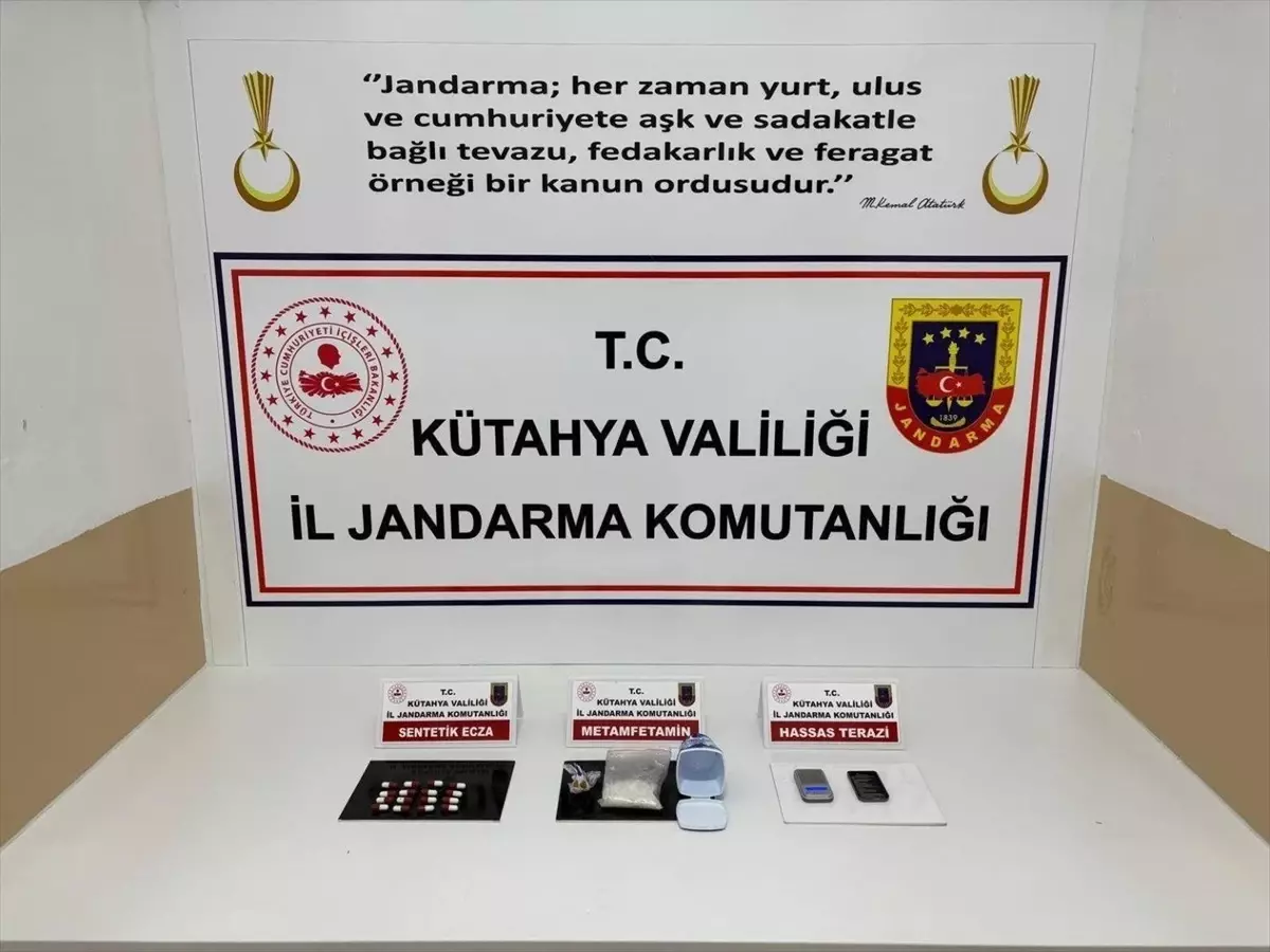 Kütahya\'da Uyuşturucu Operasyonu: Zanlı Tutuklandı