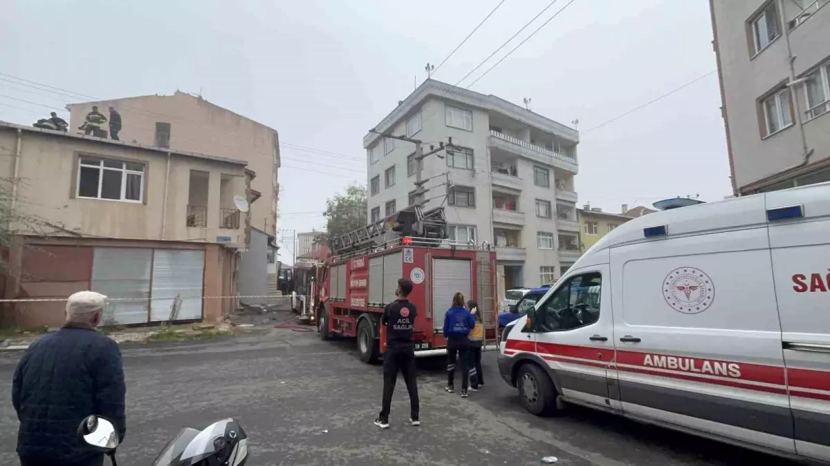 Çorlu\'da Baca Yangını Kısa Sürede Kontrol Altına Alındı