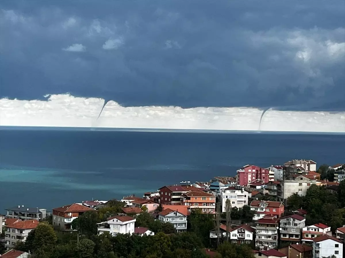 Zonguldak\'ta Denizde Hortum Görüntülendi