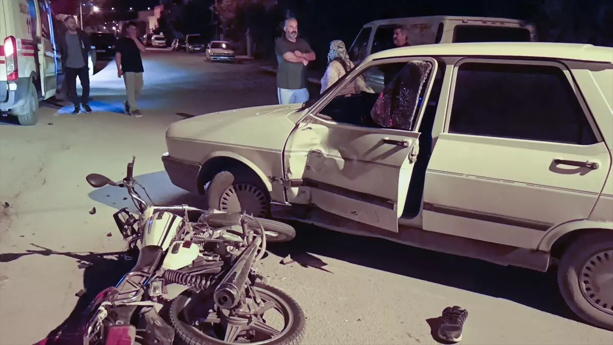 Kozan\'da Motosiklet Kazası: 1 Yaralı