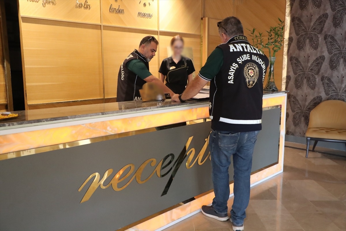 Antalya\'da Günübirlik Konaklama Denetimi