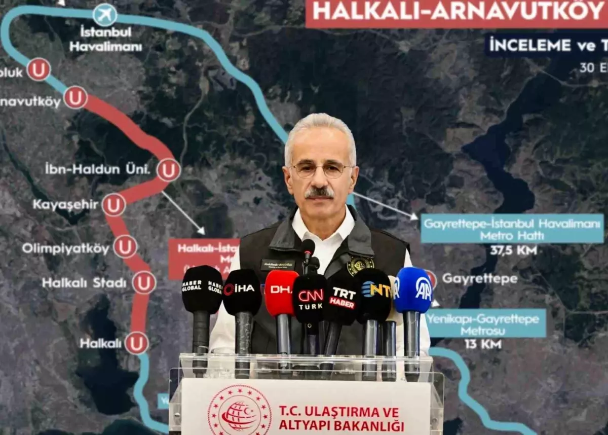 Halkalı-İstanbul Havalimanı Metro Hattı 2026\'da Hizmete Girecek