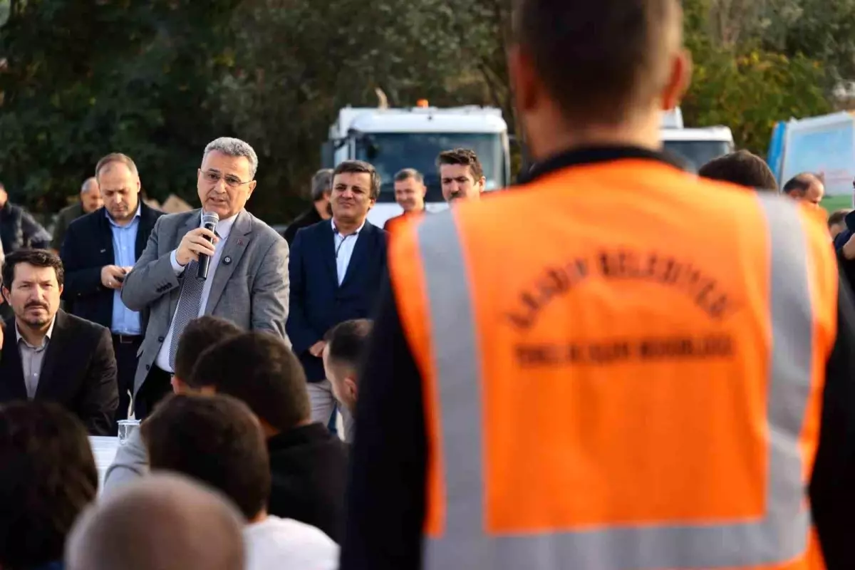 Başkan Kurnaz\'dan Temizlik Personeline Destek Ziyareti