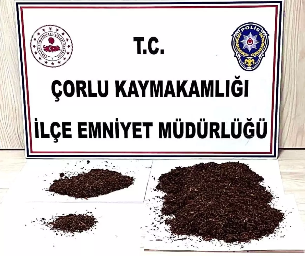 Çorlu\'da uyuşturucu operasyonu: 1 tutuklama