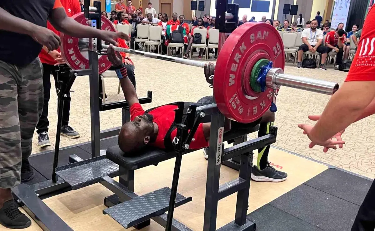 Görme Engelliler Dünya Halter Şampiyonası Mersin\'de Başladı