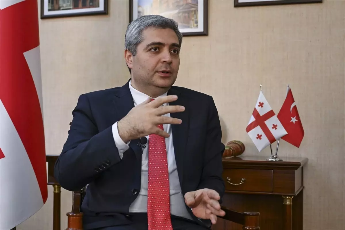 Gürcistan\'ın Ankara Büyükelçisi Kalandia, Türkiye ile istikrar ve barışa hizmet ettiklerini söyledi Açıklaması