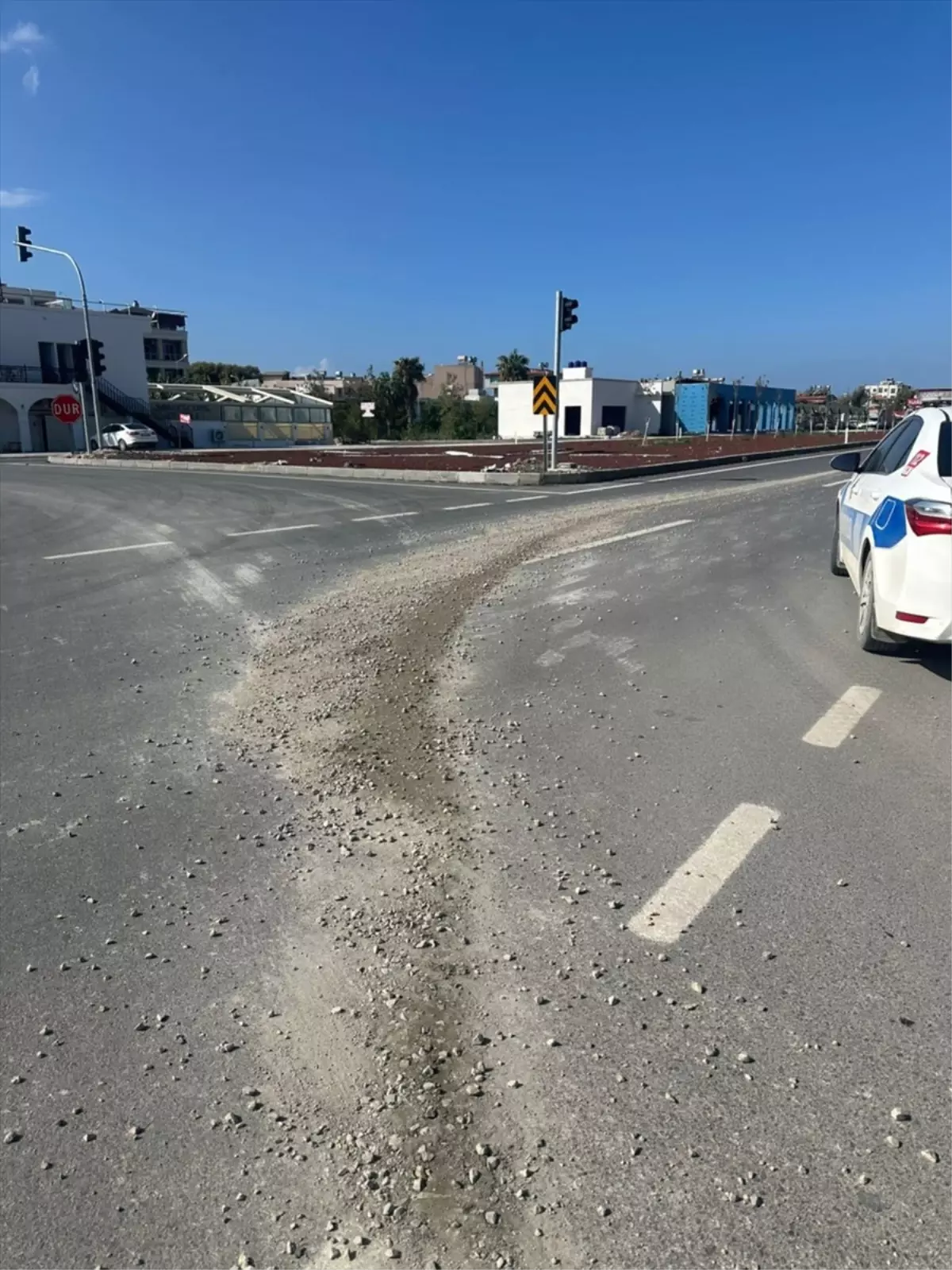 Beton Mikserine Yola Harç Dökme Cezası