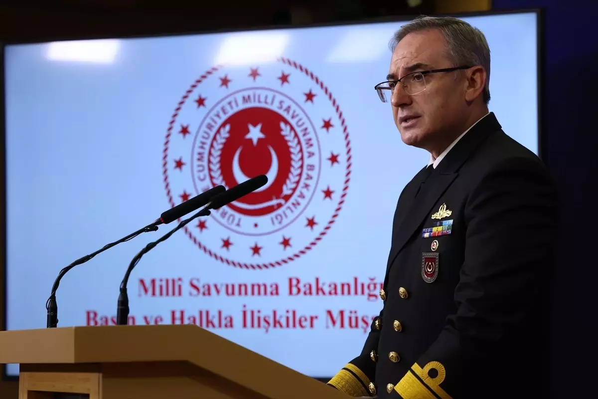 MSB\'de basın bilgilendirme toplantısı yapıldı: (1)