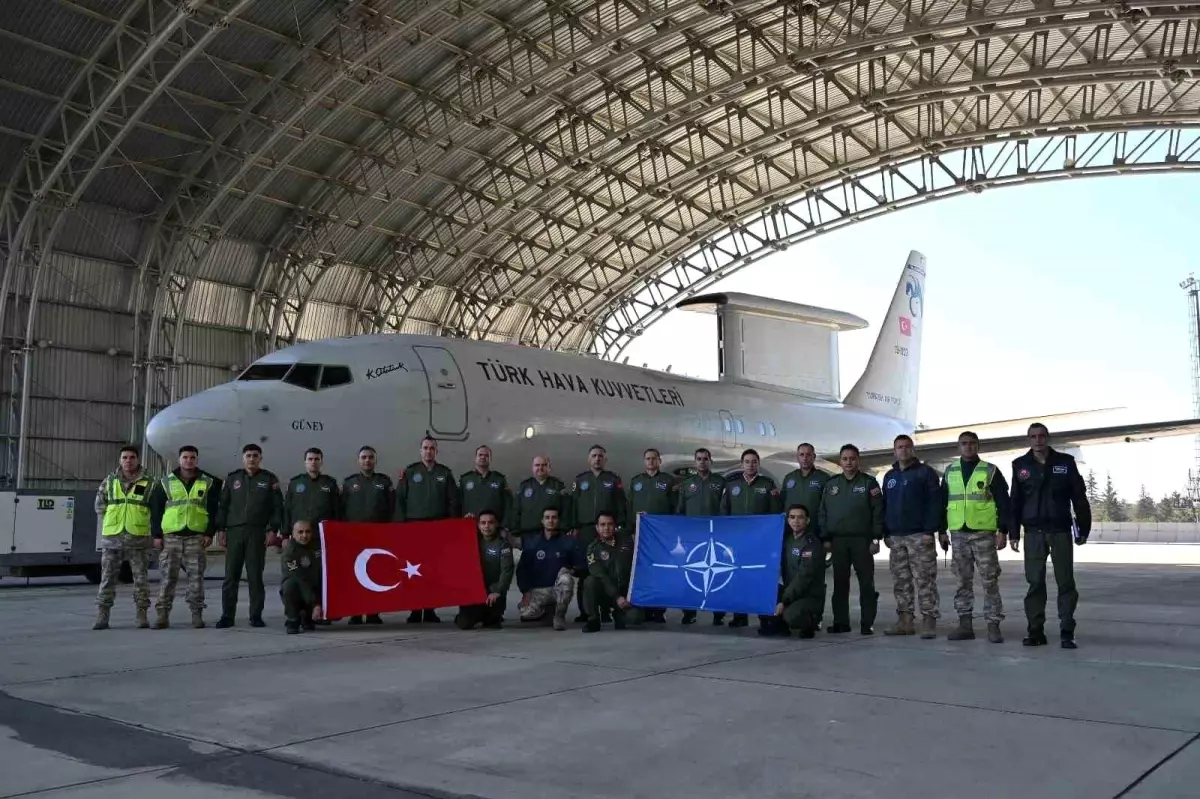 E-7T HİK Uçağı Romanya\'da Görev Yaptı