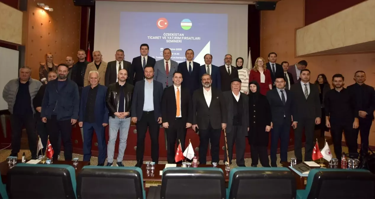 Özbek Büyükelçi Trabzon\'u Ziyaret Etti