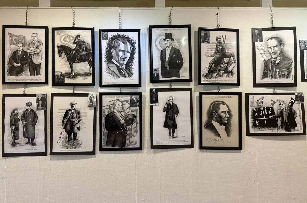 Atatürk\'ü Anma Sergisi Açıldı