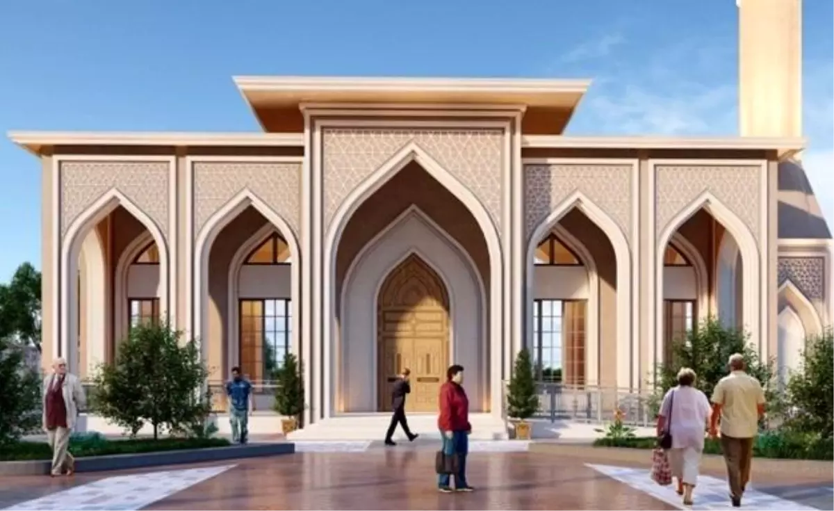 Düzce\'de Yeni Merkez Camisinin Temeli Atıldı