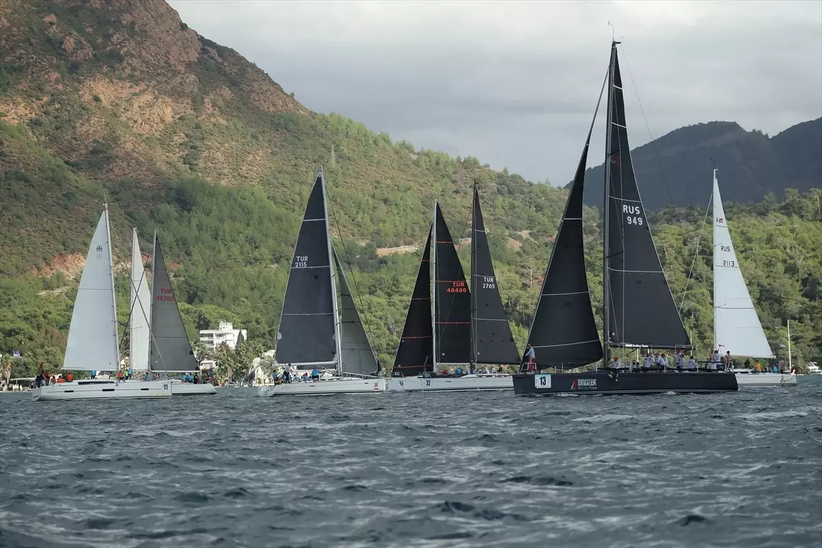 Marmaris Yarış Haftası\'nda Açık Denizde Mücadele