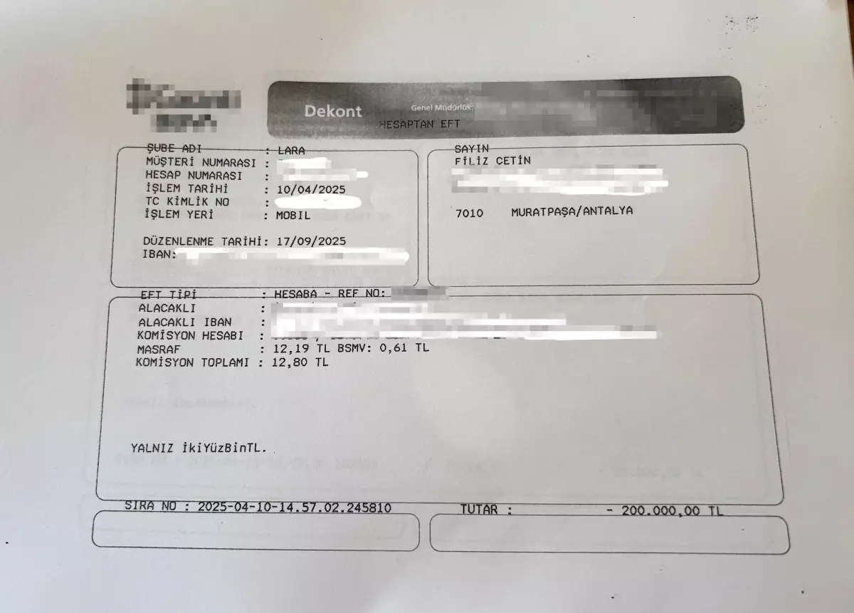 Antalya\'da Dolandırıcılık İddiası