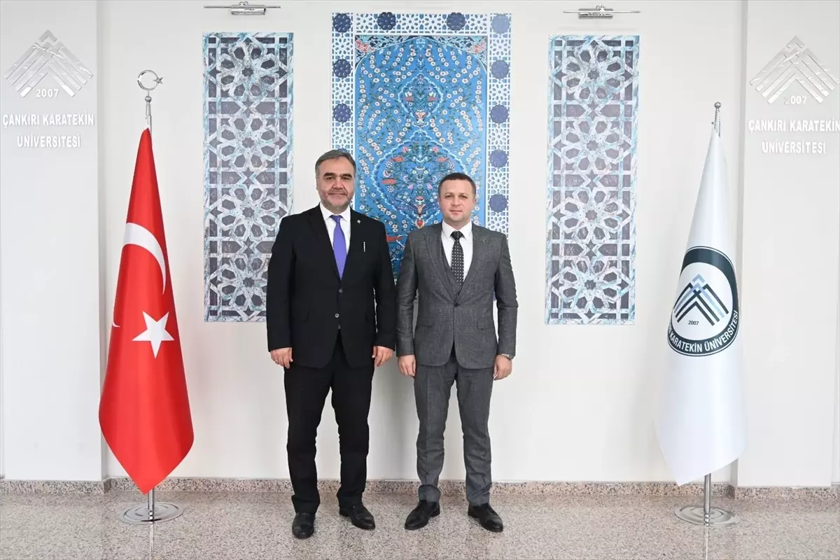 AA Bölge Müdürü\'nden ÇAKÜ\'ye Ziyaret