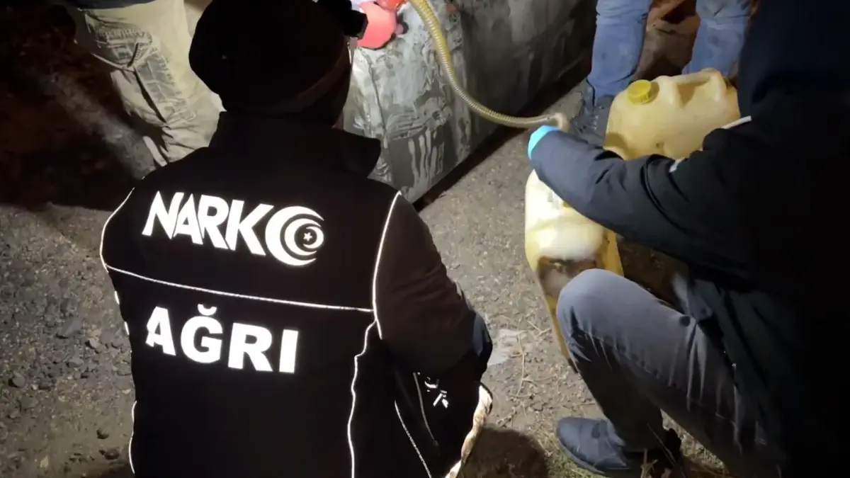 Ağrı\'da 761 kg Metamfetamin Ele Geçirildi