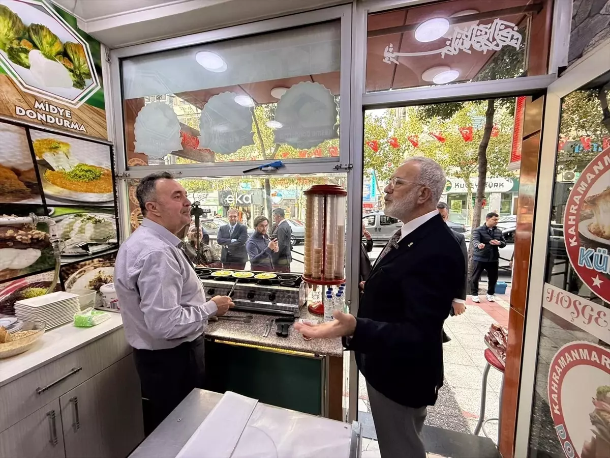 Yenişehirlioğlu Manisa\'da Esnafı Ziyaret Etti