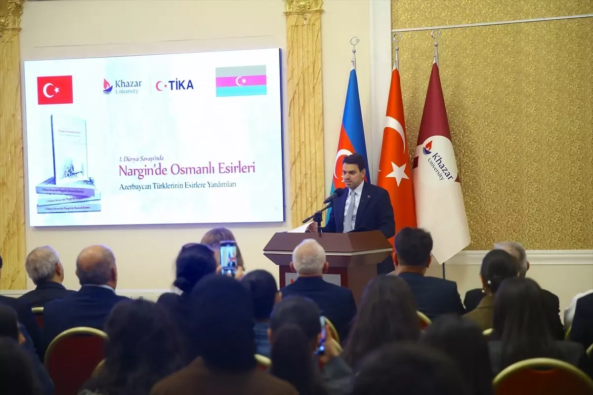 Azerbaycanlıların Nargin\'deki Osmanlı esirlerine yardımları kitaplaştırıldı