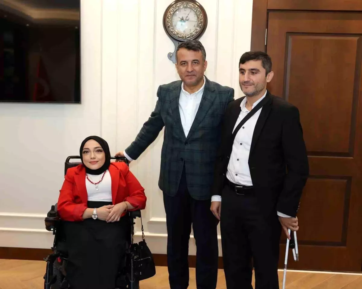 Görme Engellilere Spor Desteği İçin Ziyaret