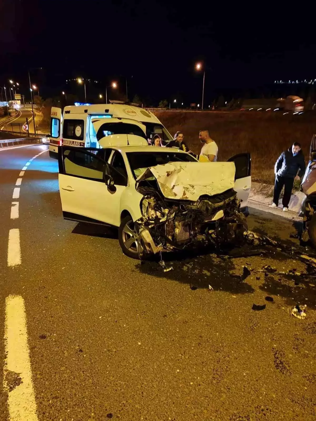 Bilecik\'te Trafik Kazası: 2 Yaralı