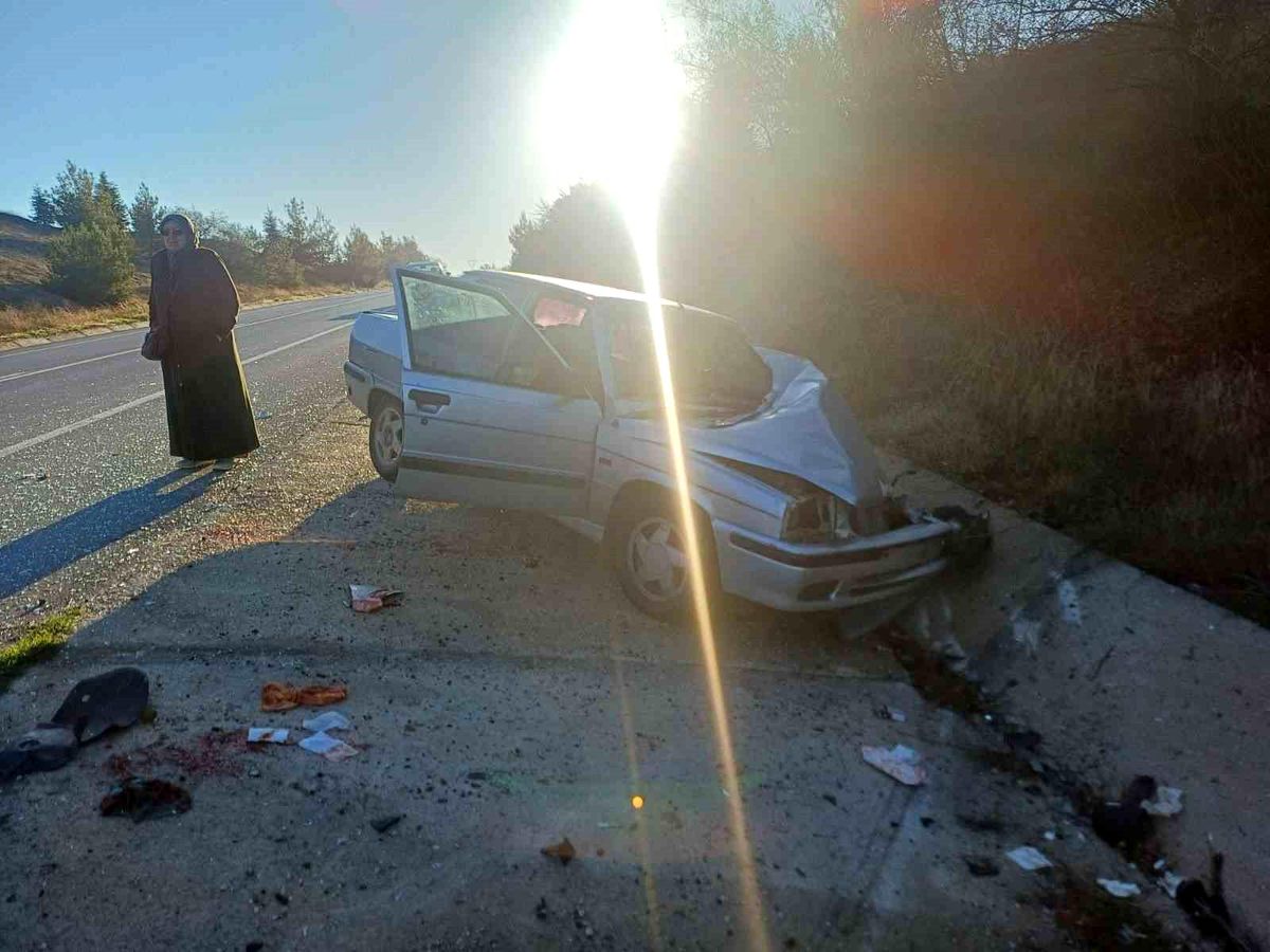 Bilecik\'te Trafik Kazası: 2 Yaralı