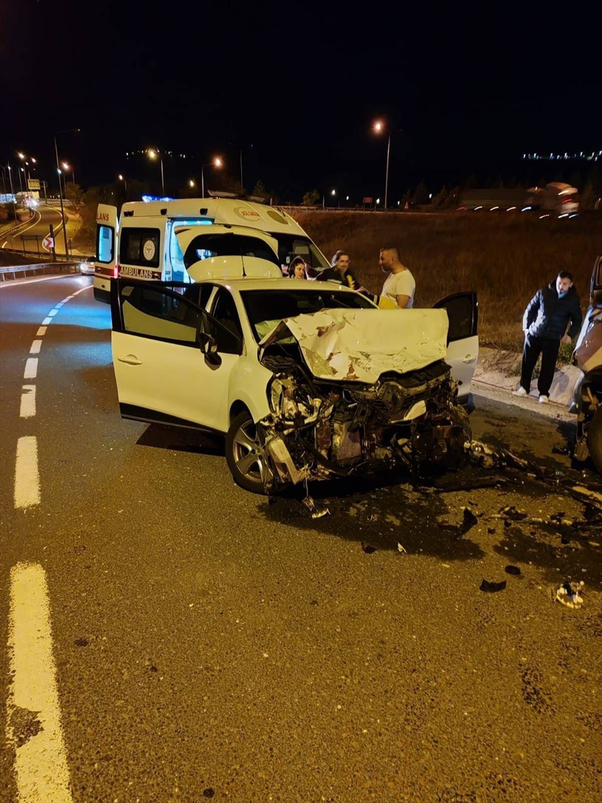 Bilecik\'te Trafik Kazası: 2 Yaralı