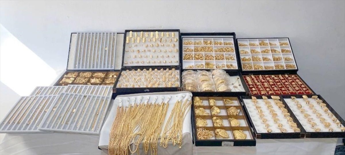 Diyarbakır\'da 7.5 kg Kaçak Altın Ele Ge geçti