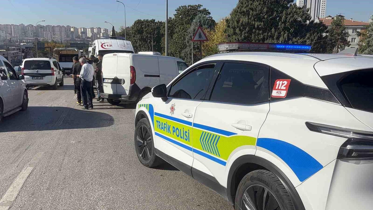 Gaziantep\'te 5 aracın karıştığı zincirleme kaza: 1 yaralı