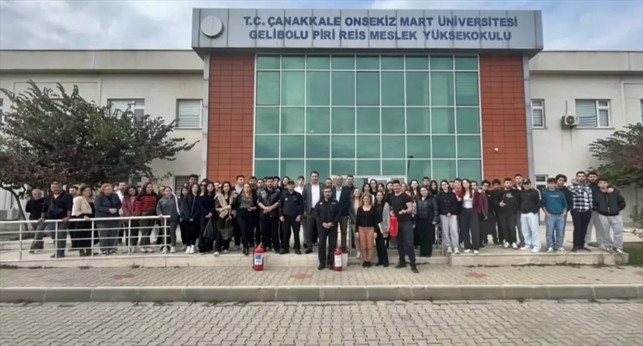 Gelibolu\'da Afet Farkındalık Eğitimi