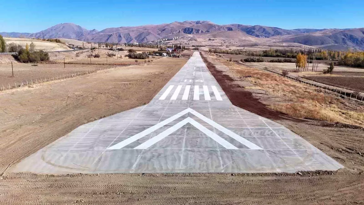 Divriği Havaalanı Yenilendi