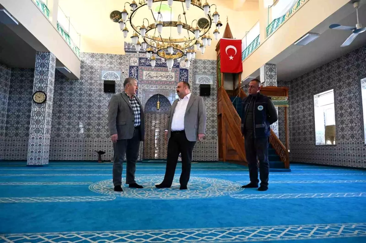 İnönü Belediyesi\'nden İsmetpaşa Camii\'ne Modern Dokunuş