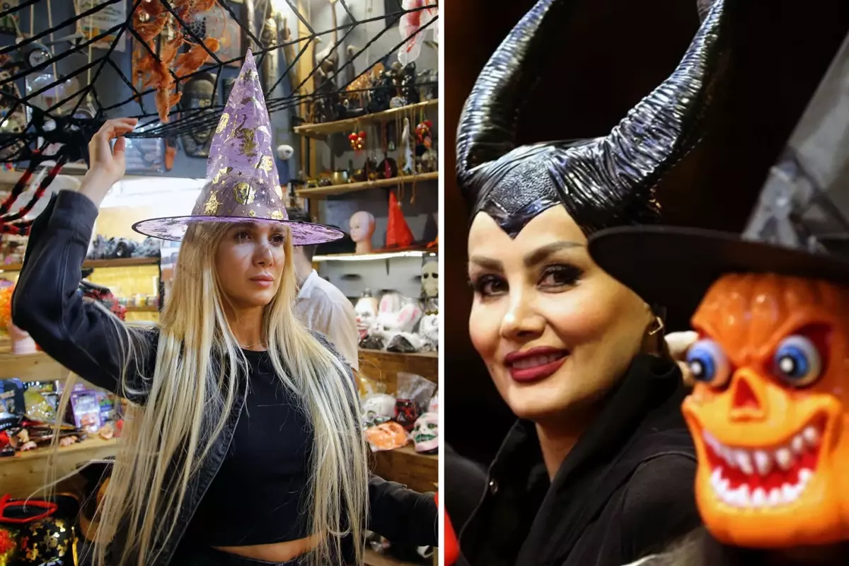 İran\'da Cadılar Bayramı hazırlıkları başladı