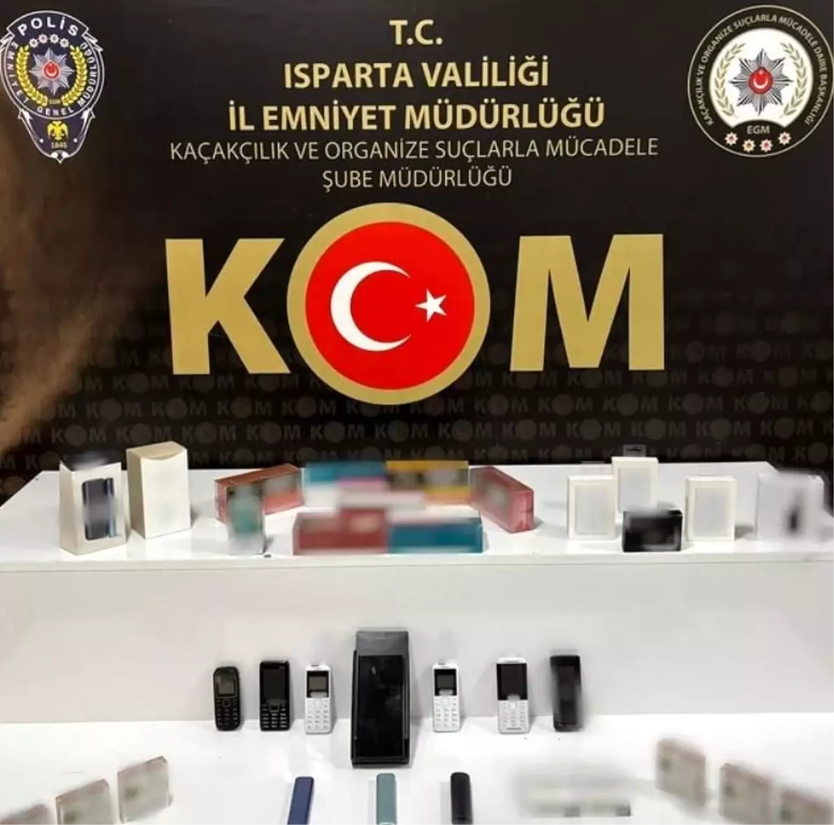 Isparta\'da Kaçak Elektronik Sigara Operasyonu