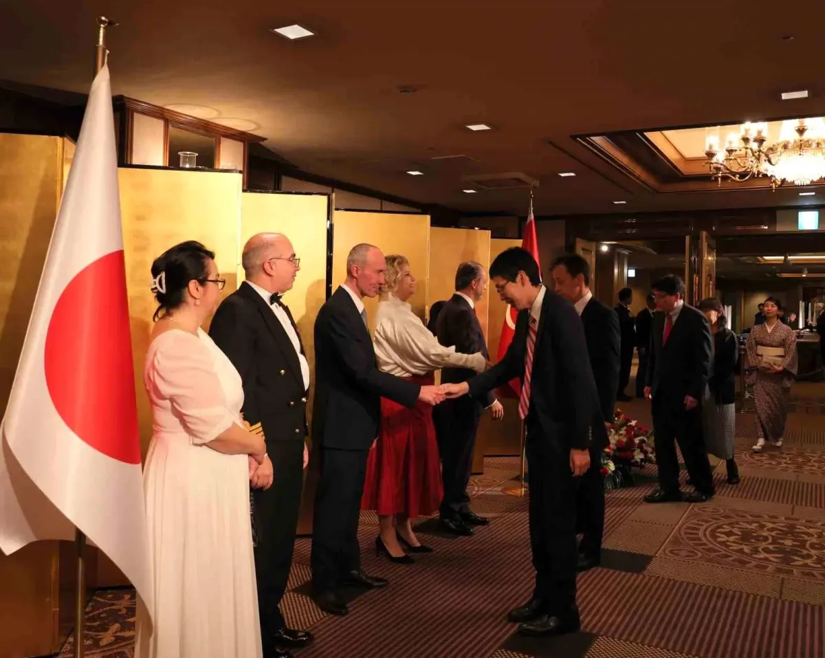 Japonya\'da 29 Ekim Cumhuriyet Bayramı resepsiyonu