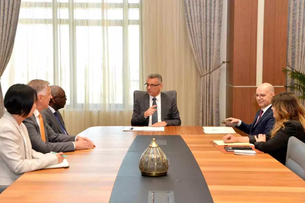 Erhürman, BM Temsilcisi Diagne ile Görüştü