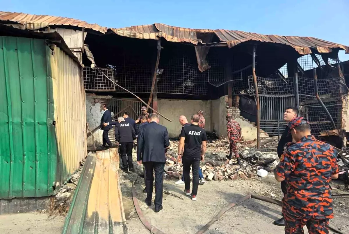 Kocaeli İtfaiyesi Bangladeş\'teki Havalimanı Yangınında Uzman Heyetinde