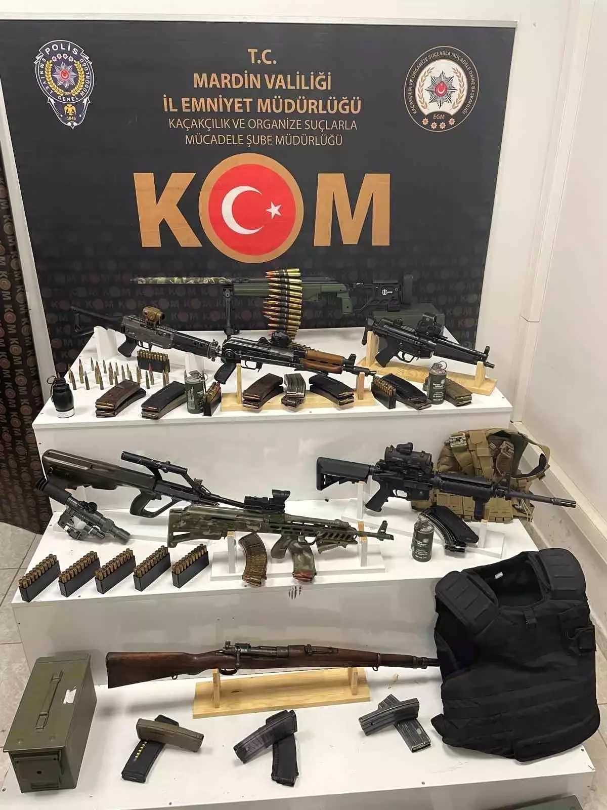 Mardin\'de Silah Kaçakçılığı Operasyonu