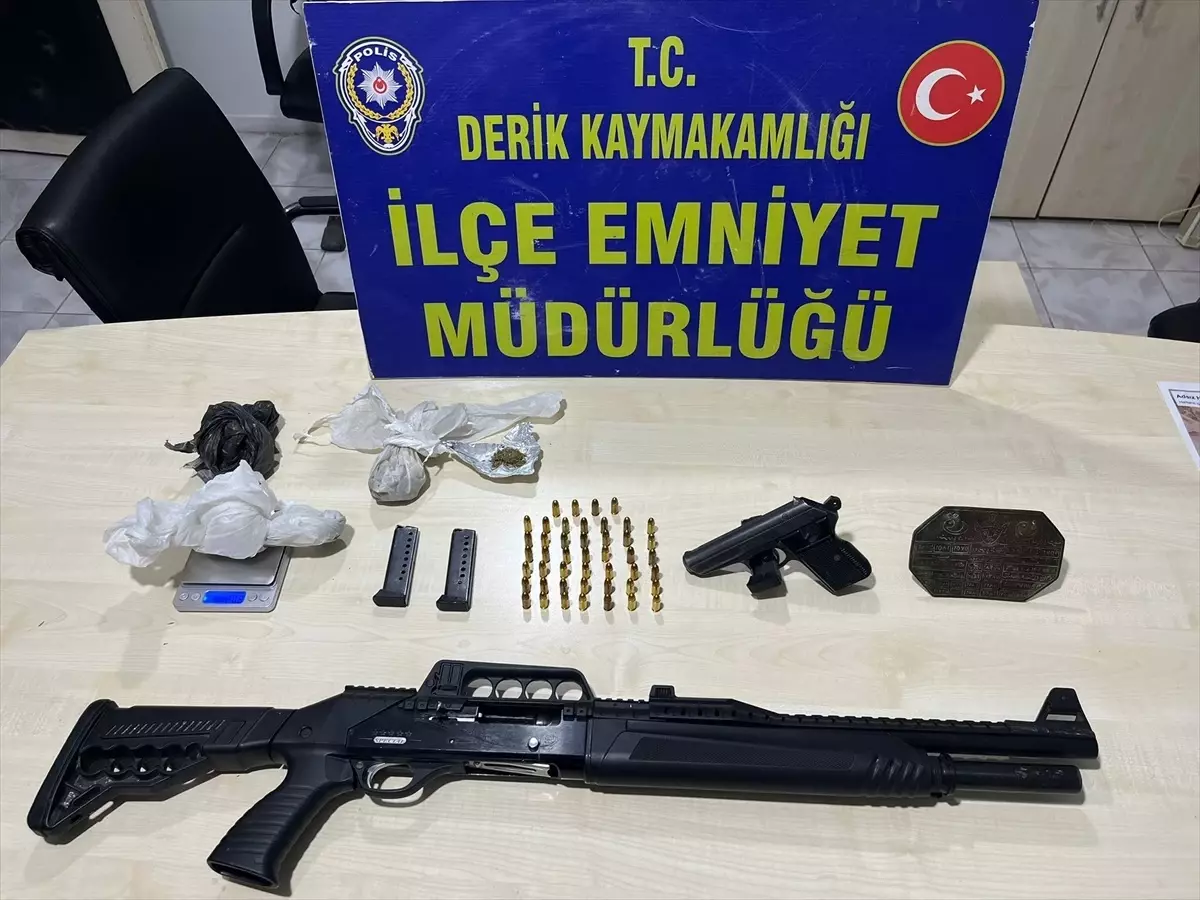 Derik\'te Uyuşturucu Operasyonu: 2 Gözaltı